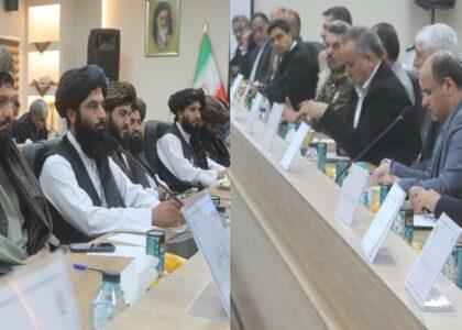 والی فراه با مقام‌های ایرانی دربارۀ گسترش تجارت و حل مشکلات تجارتی گفتگو کرد