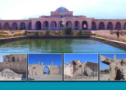 د سمنګان یو شمېر اوسېدونکي د «جهان‌نما بڼ» تاریخي ابدې د بیارغونې غوښتنه کوي