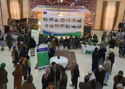 د جوزجان په اقچه کې د کرنیزو محصولاتو او لاسي صنایعو نندارتون پرانیستل شو