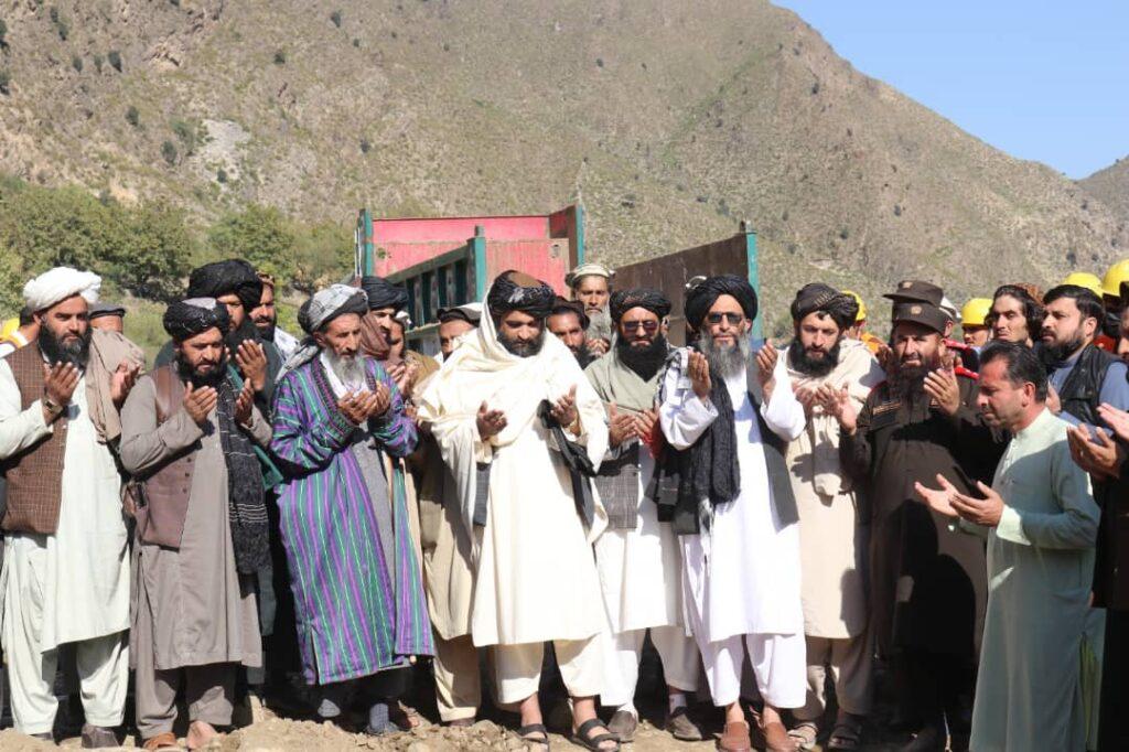 کار ساخت سرک غازی‌آباد – ناری در کنر آغاز شد