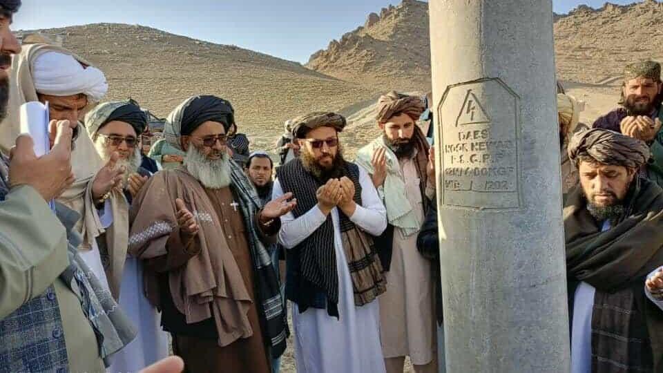 کار پروژۀ اتصال برق به چرخ لوگر آغاز شد