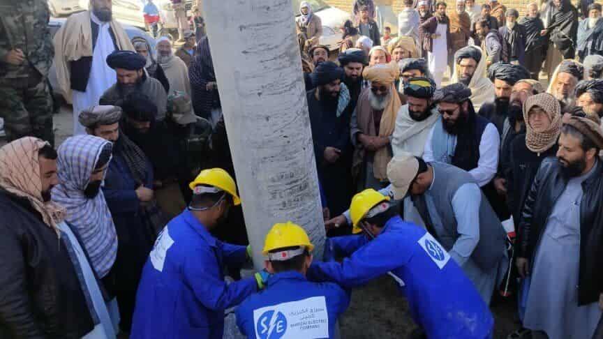 کار یک پروژهٔ برق‌رسانی به هزینهٔ ۳۵ میلیون افغانی در لوگر آغاز شد