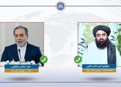 متقي: له پاکستان سره د ستونزو حل ته د ډیپلوماسۍ او تفاهم له لارې لومړیتوب ورکوو