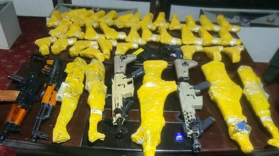 Arms smuggling attempt foiled in Paktia