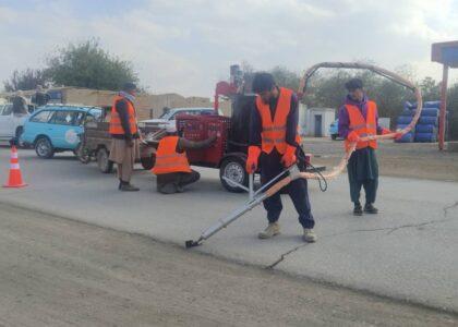 Repair work begins on Kunduz–Takhar highway
