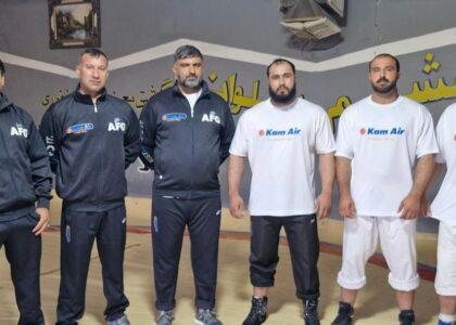 اشتراک تیم افغانستان در بیست‌وسومین دور مسابقات جهانی کشتی رستمی در امارات متحدۀ عربی