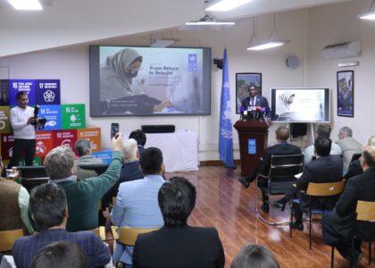 UNDP: Return of Afghan refugees mounts pressure on “areas of return”