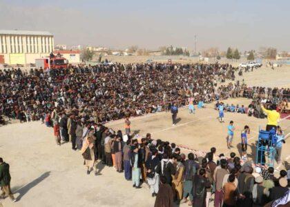 Sayedkhel team wins volleyball tournament in Parwan