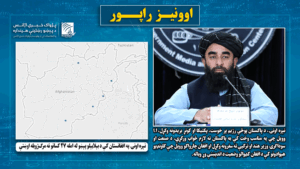 تېره اونۍ په افغانستان کې د بېلابېلو پېښو له امله ۲۷ کسانو ته مرګ‌ژوبله اوښتې