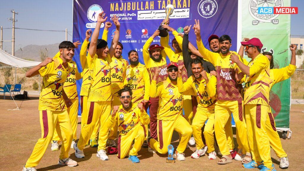 Boost emerges champions of disabled T20 tournament