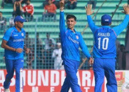 تیم ملی کرکت زیر ۱۹ سال افغانستان بنگله‎دیش را شکست داد