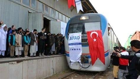 Turkey sends 1,300 tons of humanitarian aid to Afghanistan