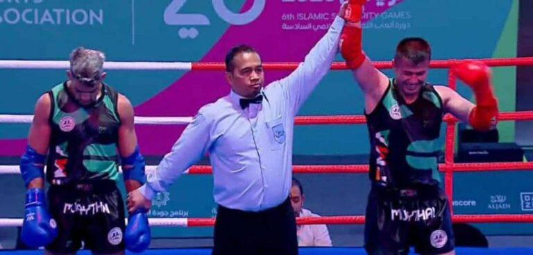 Afghan Muay Thai athlete wins silver at Islamic games