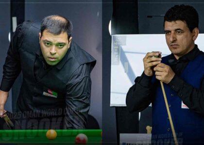 2 Afghan cueists reach quarterfinals in Oman