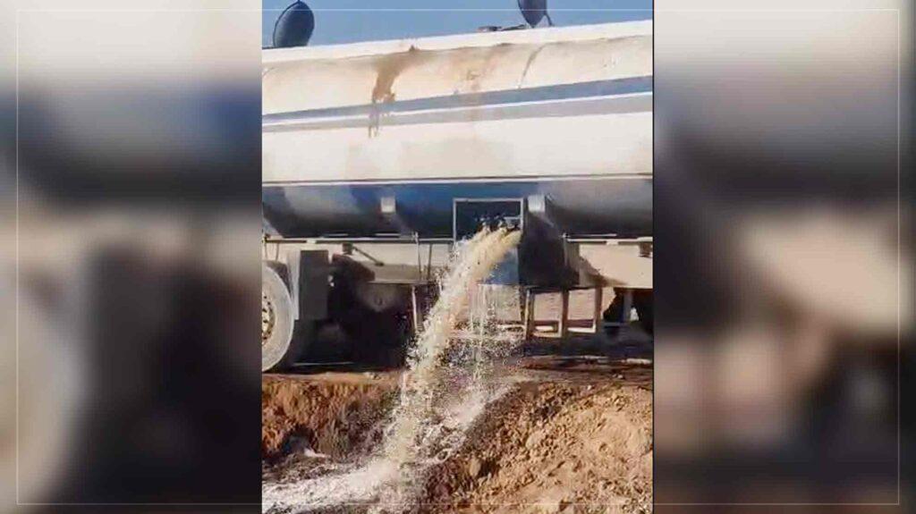 اسلام‌کلا کې نږدې ۱۰۰ ټنه قاچاقي او بې‌کیفیته تېل له منځه یوړل شول