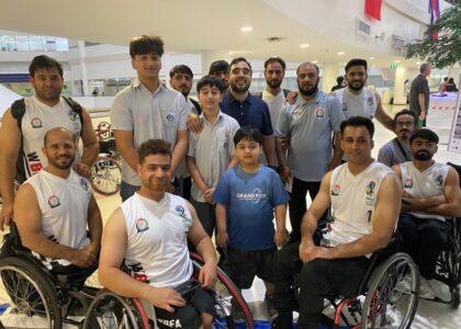 تیم ملی ویلچر بسکتبال افغانستان هند را شکست داد