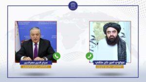 متقی: برخی حلقات تلاش می‌کنند فضای اعتماد میان افغانستان و تاجکستان را آسیب بزنند