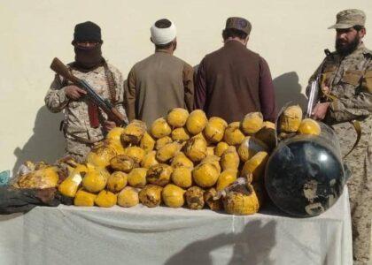 2 arrested with 187kg of opium in Ghazni