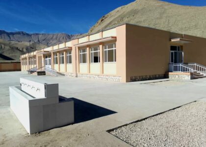 تعمیر یک باب مکتب در فاریاب به بهره‌برداری سپرده شد