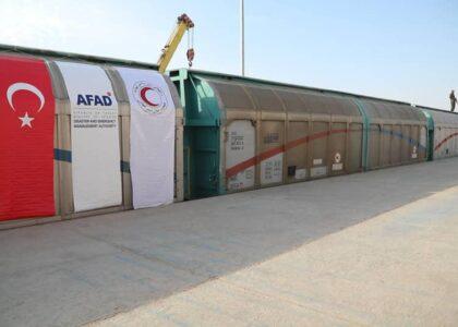 Another Turkish humanitarian aid package arrives in Herat