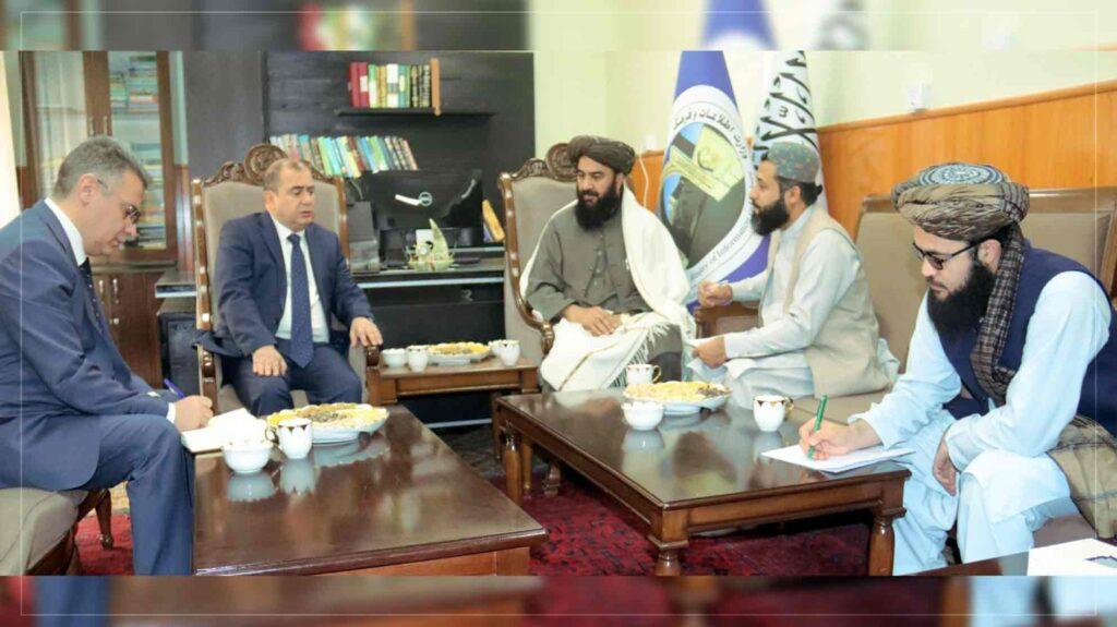 مقام‌هایی افغان و آذربایجانی بر تقویت همکاری‌های فرهنگی و گسترش روابط دوجانبه تأکید کردند