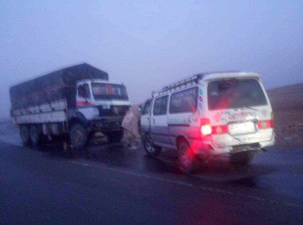 در دو رویداد ترافیکی در بادغیس ۹ نفر زخمی شدند