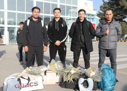 Uzbek players arrive in Kabul for Badminton tournament