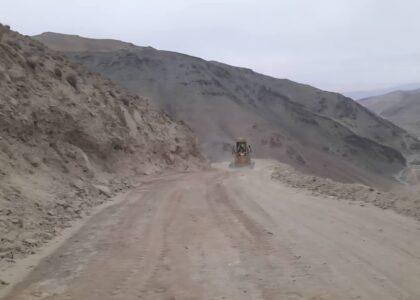 کار بازسازی ۶۰ کیلومتر سرک در بامیان آغاز شد