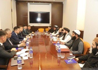 مقام‌های افغانستان و قزاقستان دربارۀ تقویت همکاری‌های بانکی میان دو کشور گفت‌وگو کردند