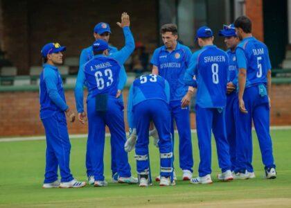 Afghanistan take on Zimbabwe in U-19 tri-nation series today
