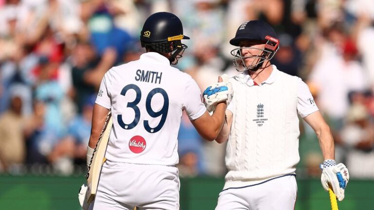 England ends 15-year Test win drought at MCG in Australia