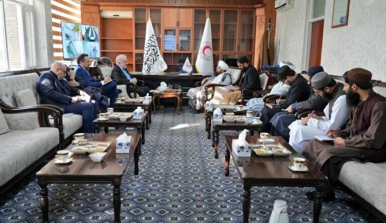 د سرې میاشتې رییس د اروپايي ټولنې له استازي سره د بشري مرستو پر پراختیا غږېدلی