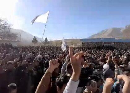 شماری از باشنده‌گان بلچراغ به تغییر مسیر سرک حلقوی سرپل – فاریاب اعتراض کردند