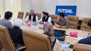 IEA envoy meets Indonesia futsal federation chief