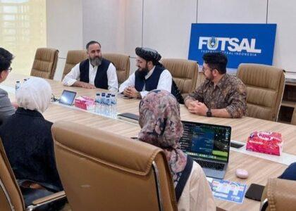 IEA envoy meets Indonesia futsal federation chief