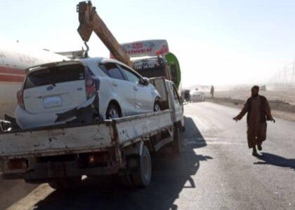 غزني کې ترافیکي پېښې؛ دوه کسان مړه او څلور نور ټپیان شوي