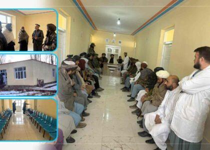 ساختمان جدید بخش عاجل و درمان کودکان در شفاخانهٔ تیورۀ غور به بهره‌برداری سپرده شد