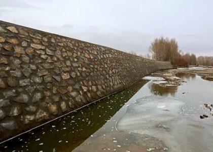 کار یک پروژۀ تحکمیاتی دریای هریرود در غور تکمیل شد