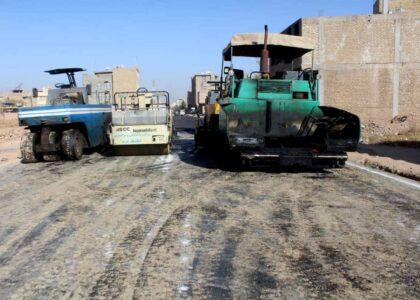 هرات ښار کې د څه باندې لس میلیون افغانیو په لګښت د یوه سړک پخولو چارې پیل شوې