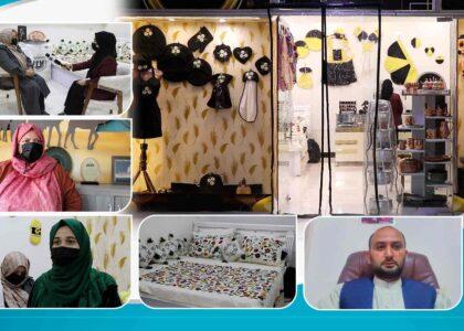 Art gallery founder in Kabul creates jobs for dozens of women