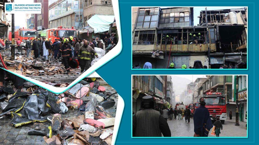 Kabul’s Mandawi blaze causes nearly $700,000 in losses