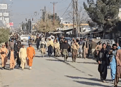 Murder convict publicly executed at Khost stadium