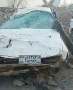 میدان‌وردګو کې د ترافیکي پېښې له امله څلورو کسانو ته مرګ‌ژوبله اوښتې ده