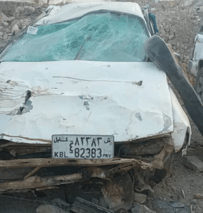 1 killed, 3 injured in Maidan Wardak accident