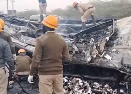 9 killed, 21 injured in India bus crash