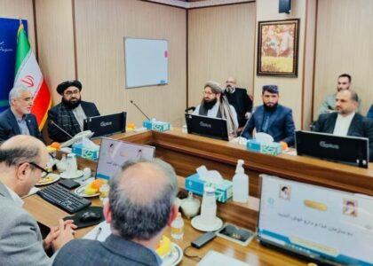 Afghan delegation visits Iran to facilitate food, medicine imports
