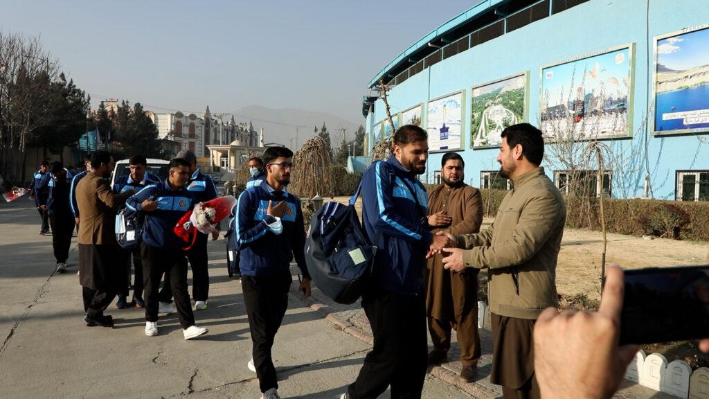 تیم ملی کرکت زیر ۱۹ سال افغانستان به کشور بازگشت