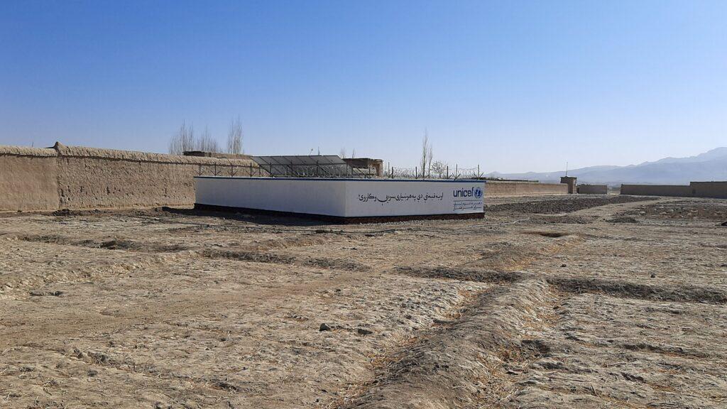 دو شبکۀ آبرسانی در غزنی به بهره‌برداری سپرده شد