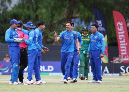 Afghanistan U19 stun South Africa with disciplined all-round show