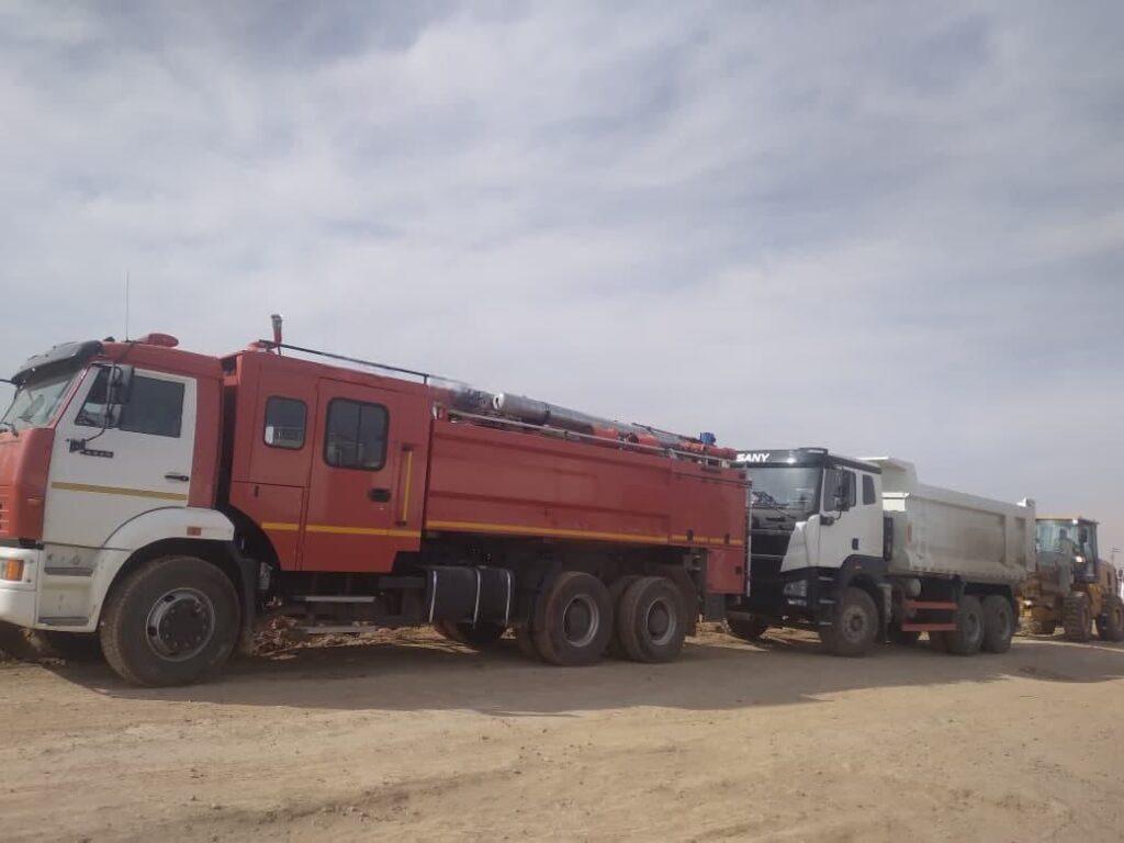 گمرک هرات با وسایل و تجهیزات اطفائیه تجهیز شد